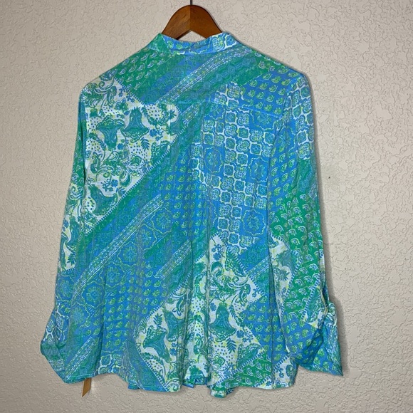 Ruby Rd. Petite Button down Shirt - Picture 6 of 6